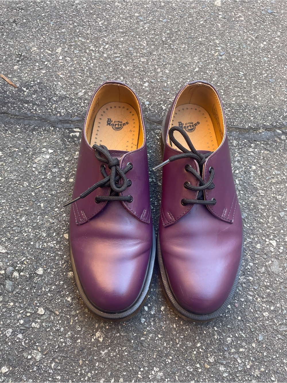 Vintage Dr. Martens 10078 3-Eye Shoes – Burgundy, Men’s US 8 / UK 7 / EU 41